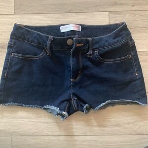 No boundaries shorts size 7 dark blue stretch